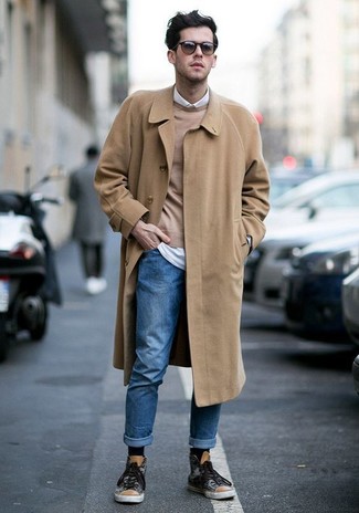 Bedruckte Schuhe kombinieren – 122 Herren Outfits kalt Wetter