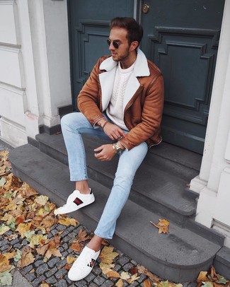 Bedruckte Schuhe kombinieren – 68 Casual Herren Outfits kalt Wetter