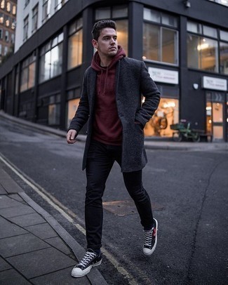 Bedruckte Schuhe kombinieren – 122 Herren Outfits kalt Wetter