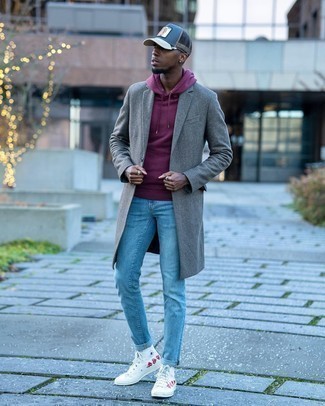 Bedruckte Schuhe kombinieren – 68 Casual Herren Outfits kalt Wetter