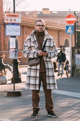 Bedruckte Schuhe kombinieren – 122 Herren Outfits kalt Wetter