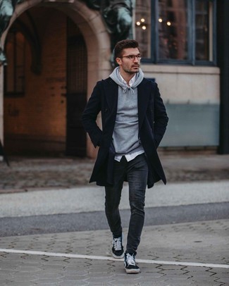 Bedruckte Schuhe kombinieren – 122 Herren Outfits kalt Wetter