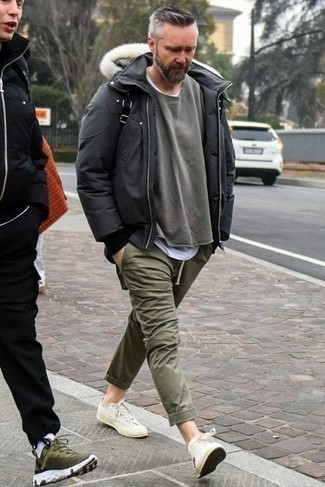 Bedruckte Schuhe kombinieren – 122 Herren Outfits kalt Wetter