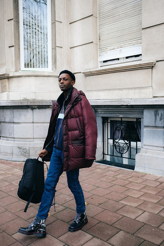 Bedruckte Schuhe kombinieren – 122 Herren Outfits kalt Wetter