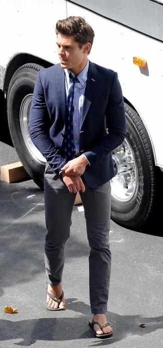 Bedruckte Krawatte kombinieren – 11 Casual Herren Outfits