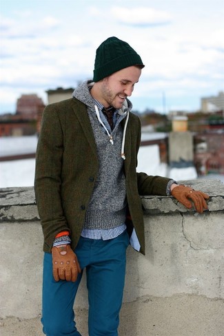 Bedruckte Krawatte kombinieren – 11 Casual Herren Outfits