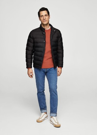 Wie Daunenjacke mit niedriger Sneakers zu kombinieren – 301 Herren Outfits
