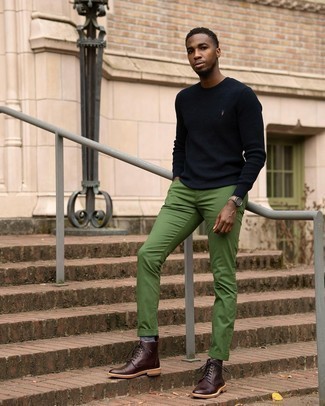 20 Jährige: Grüne Hose kombinieren – 12 Smart Casual Herren