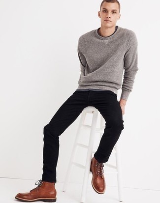 schwarze Jeans von Nonnative