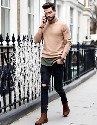 olivgrünes Trägershirt von Alpha Industries