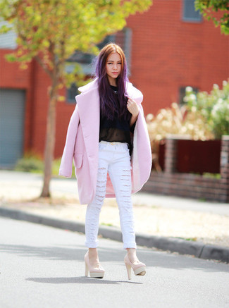 Pumps kombinieren – 694+ Damen Outfits kalt Wetter