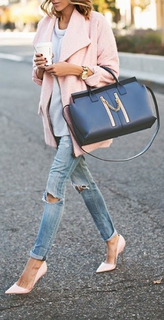Pumps kombinieren – 694+ Damen Outfits kalt Wetter