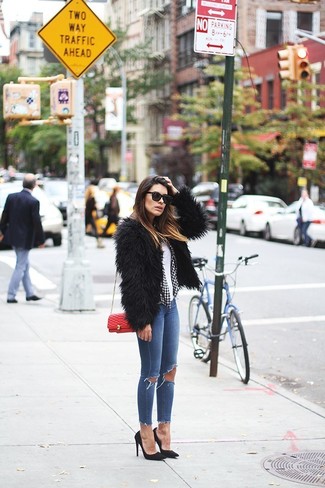 Pumps kombinieren – 694+ Damen Outfits kalt Wetter