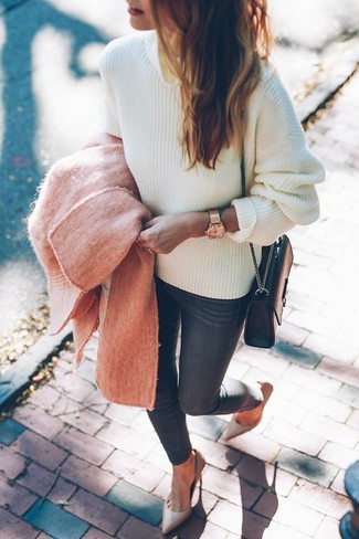 Pumps kombinieren – 694+ Damen Outfits kalt Wetter
