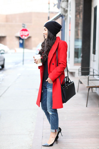 Pumps kombinieren – 694+ Damen Outfits kalt Wetter