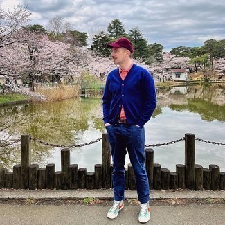 Lila Baseballkappe kombinieren – 13 Frühling Herren Outfits