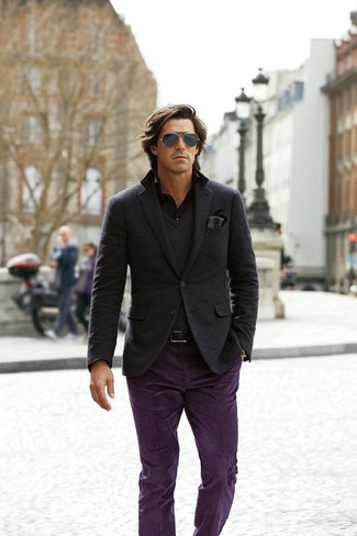 Welche Sakkos mit lila Chinohose zu tragen – 21 Herren Outfits