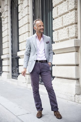 Welche Sakkos mit lila Chinohose zu tragen – 21 Herren Outfits