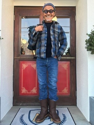Gummistiefel kombinieren – 7 Herren Outfits kühl Wetter