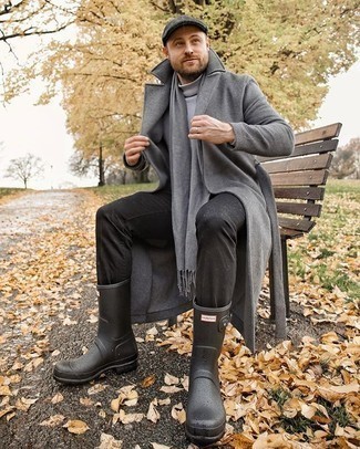 Gummistiefel kombinieren – 5 Herren Outfits kalt Wetter