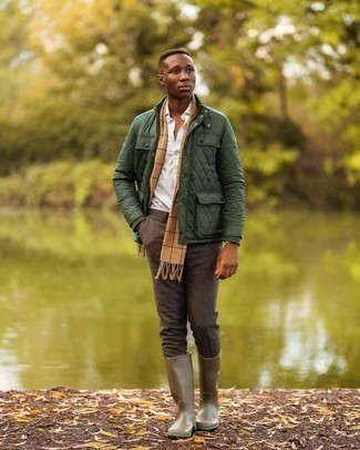 Gummistiefel kombinieren – 16 Herren Outfits
