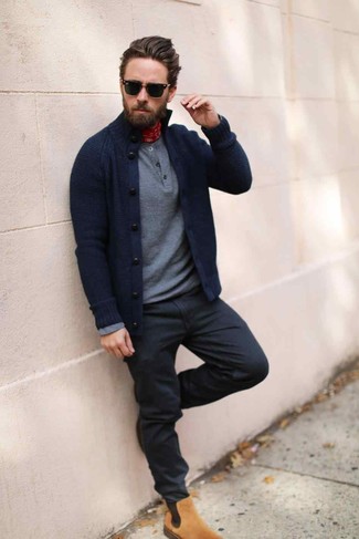 Roten Bandana kombinieren – 159 Herren Outfits