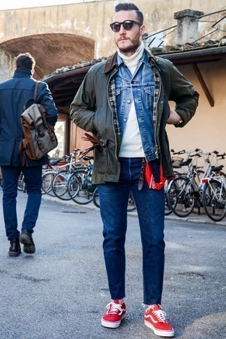 Roten Bandana kombinieren – 159 Herren Outfits