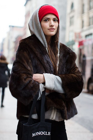 Rote Mütze kombinieren – 43 Damen Outfits kühl Wetter