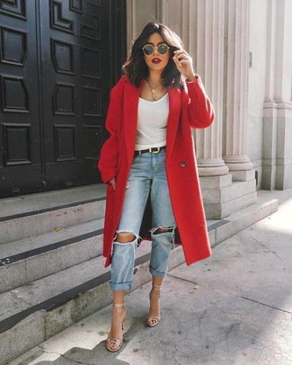Roten Mantel kombinieren – 65 Frühling Damen Outfits
