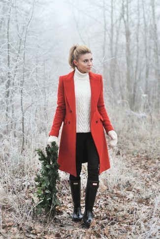Roten Mantel kombinieren – 65 Frühling Damen Outfits