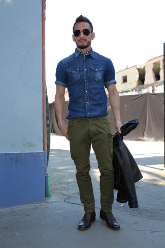 Rote Leder Brogues kombinieren – 98 Herren Outfits