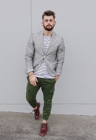 Rote Leder Brogues kombinieren – 98 Herren Outfits