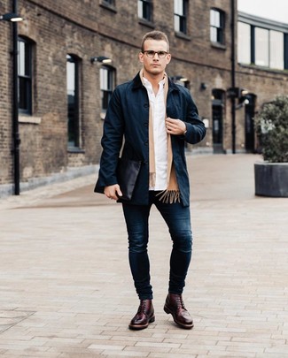 Rote Leder Brogues kombinieren – 98 Herren Outfits