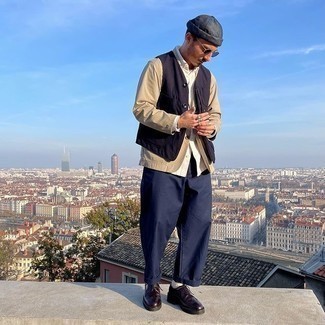 Rote Leder Brogues kombinieren – 98 Herren Outfits