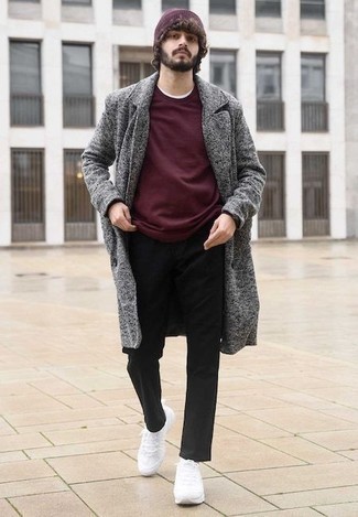 Welche Chinohosen mit roten Langarmshirt zu tragen – 22 Herren Outfits