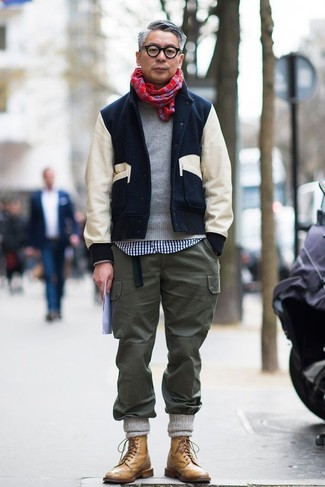 Roten Schal mit Schottenmuster kombinieren – 66 Herren Outfits