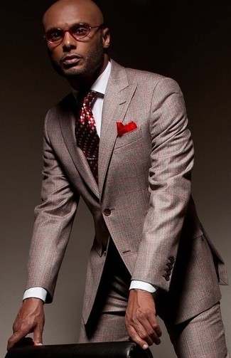Rotes Einstecktuch kombinieren – 928+ Herren Outfits