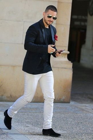 Rotes Einstecktuch kombinieren – 928+ Herren Outfits