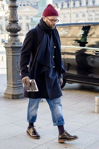 Rote gepunktete Socken kombinieren – 22 Herren Outfits