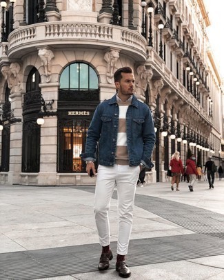 Rote gepunktete Socken kombinieren – 22 Herren Outfits