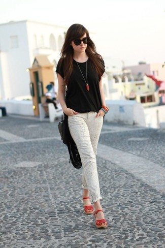 Rote Sandalen kombinieren – 175 Damen Outfits