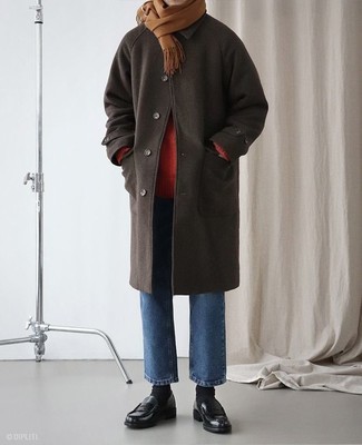 Welche Mäntel mit roten Rollkragenpullovers zu tragen – 85 Herren Outfits