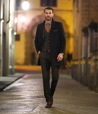 Roten geflochtenen Ledergürtel kombinieren – 15 Herren Outfits