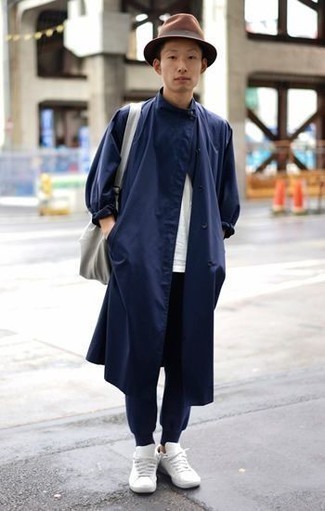 graue Shopper Tasche aus Segeltuch von Calvin Klein 205W39nyc