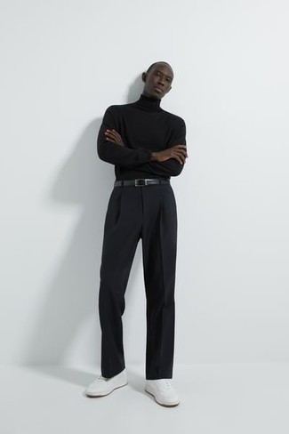 schwarzer Pullover von Karl Lagerfeld