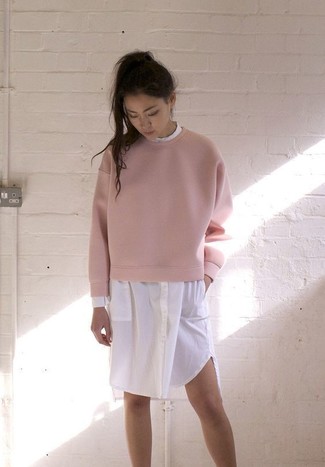 rosa Sweatshirt von Calvin Klein 205W39nyc