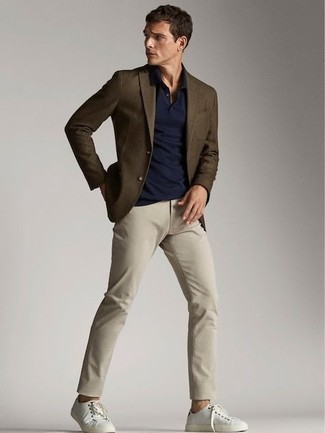 hellbeige Jeans von Pierre Cardin