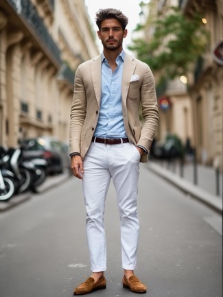 hellbeige Sakko von Jack & Jones