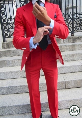 rote Anzughose von DSquared