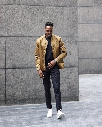 Satinjacke kombinieren – 38 Casual Herren Outfits